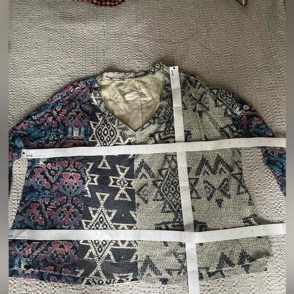 Anthropologie Pilcro Moira v-neck Pullover cotton blend XS - Picture 6 of 6